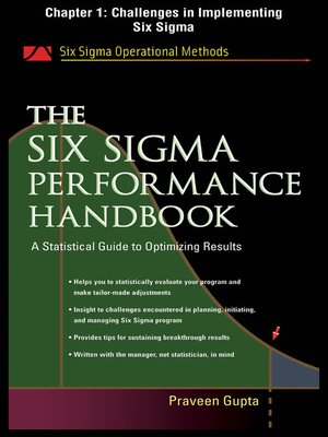 cover image of Challenges in Implementing Six Sigma